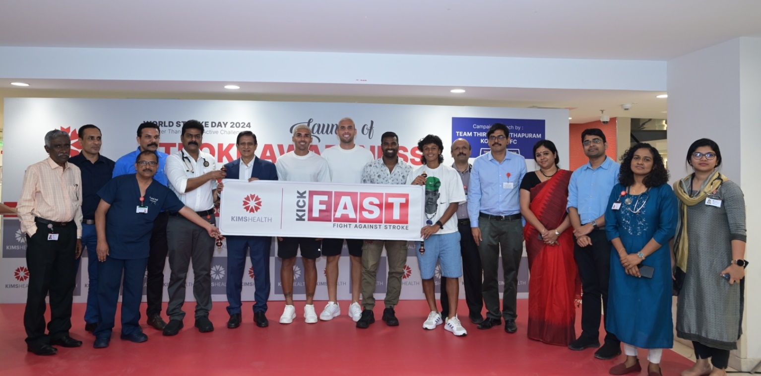 Let’s Score Against Stroke: KIMSHEALTH Launches ‘Kick Fast’ Awareness Campaign